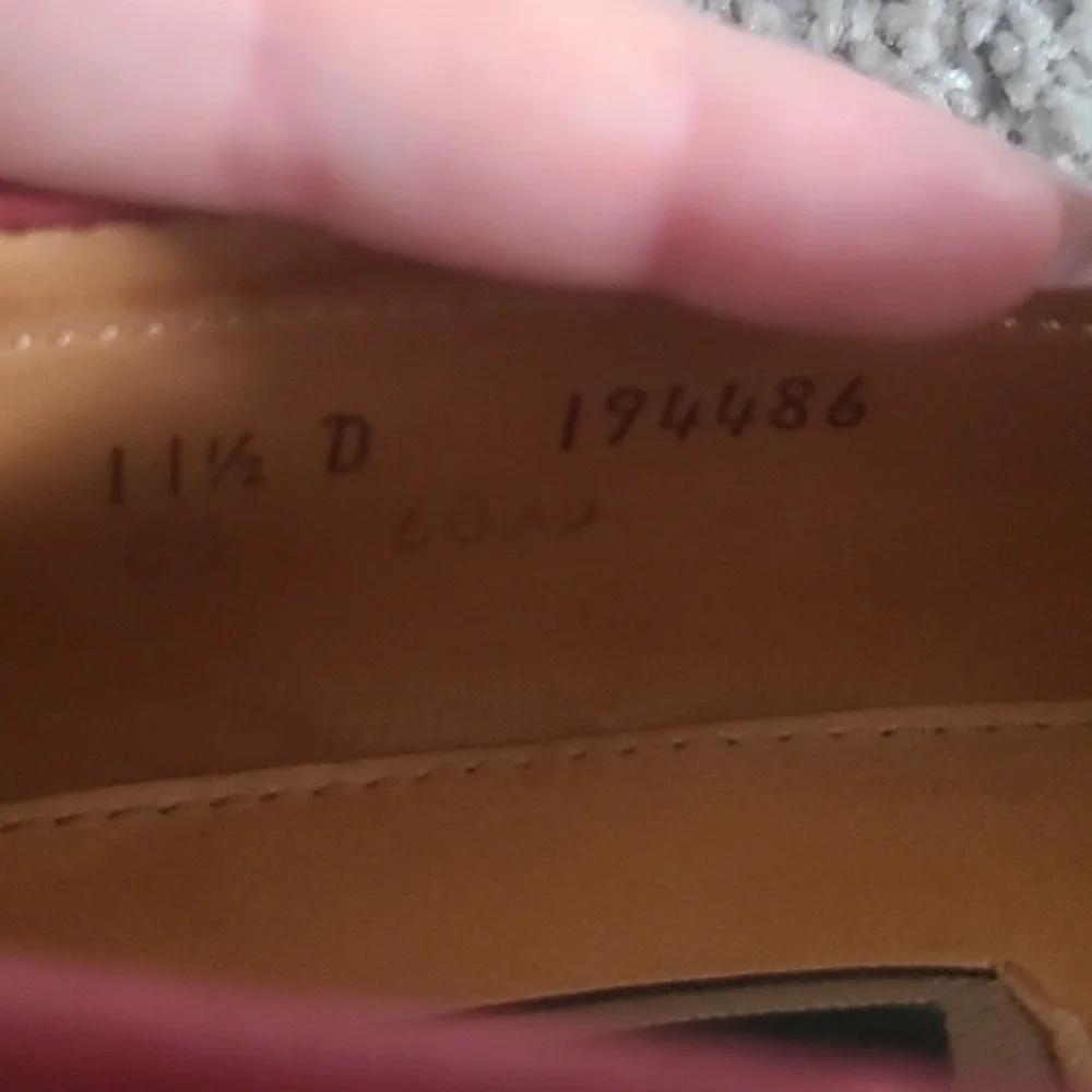 GUC Cole Haan Deep Burgundy Leather Penny Loafers Men 11.5D - Picture 8 of 9